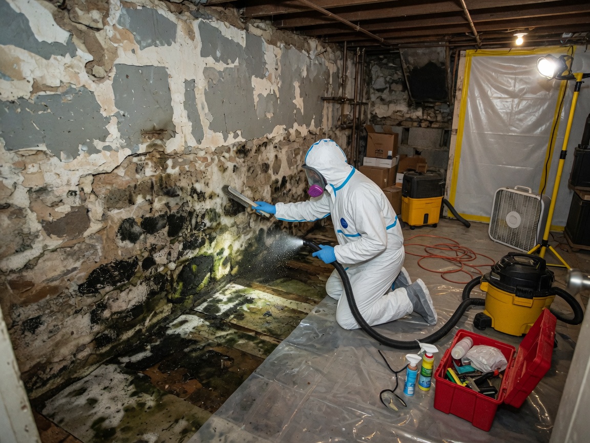 mold remediation in Barlow Knoll